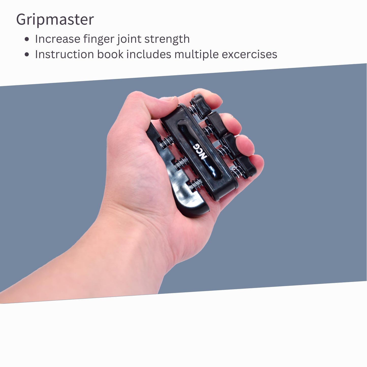 NCG Forearm Grip Hand Grips Strengthener Kit - 6-Pack Adjustable Resistance